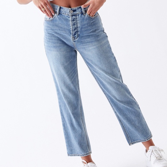 ✅✅🌷PacSun High Rise  Straight Button Fly Jeans - Picture 3 of 11
